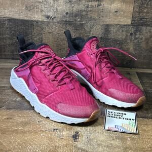 Nike Air Huarache Run Ultra Women's Size 8 Running Shoes Fuchsia Sneakers